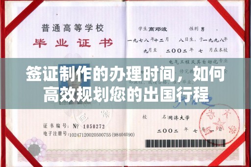 巴塘签证制作的办理时间，如何高效规划您的出国行程