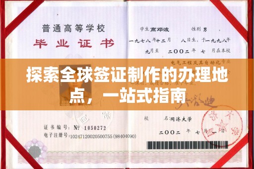 巴塘探索全球签证制作的办理地点，一站式指南