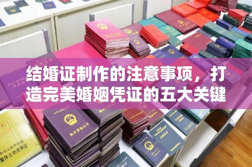 巴塘结婚证制作的注意事项，打造完美婚姻凭证的五大关键点