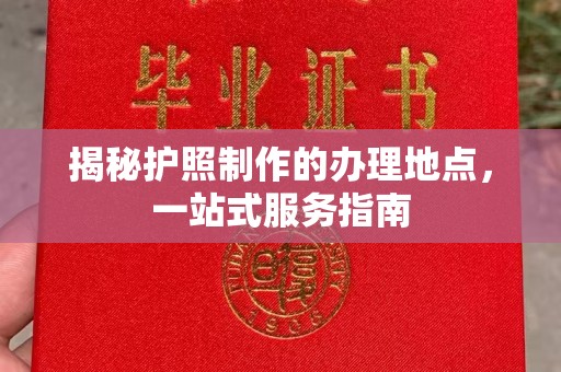 巴塘揭秘护照制作的办理地点，一站式服务指南