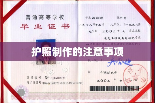 巴塘护照制作的注意事项