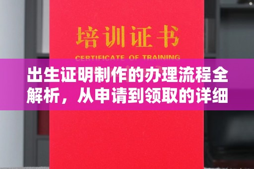 巴塘出生证明制作的办理流程全解析，从申请到领取的详细指南