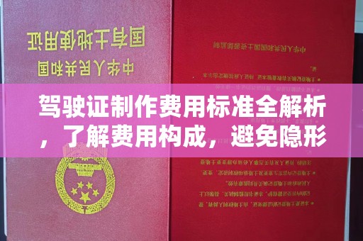 巴塘驾驶证制作费用标准全解析，了解费用构成，避免隐形消费