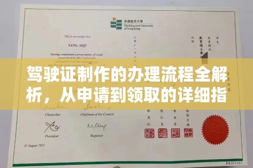巴塘驾驶证制作的办理流程全解析，从申请到领取的详细指南