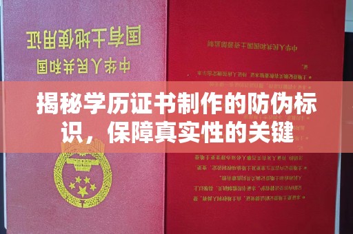 巴塘揭秘学历证书制作的防伪标识，保障真实性的关键